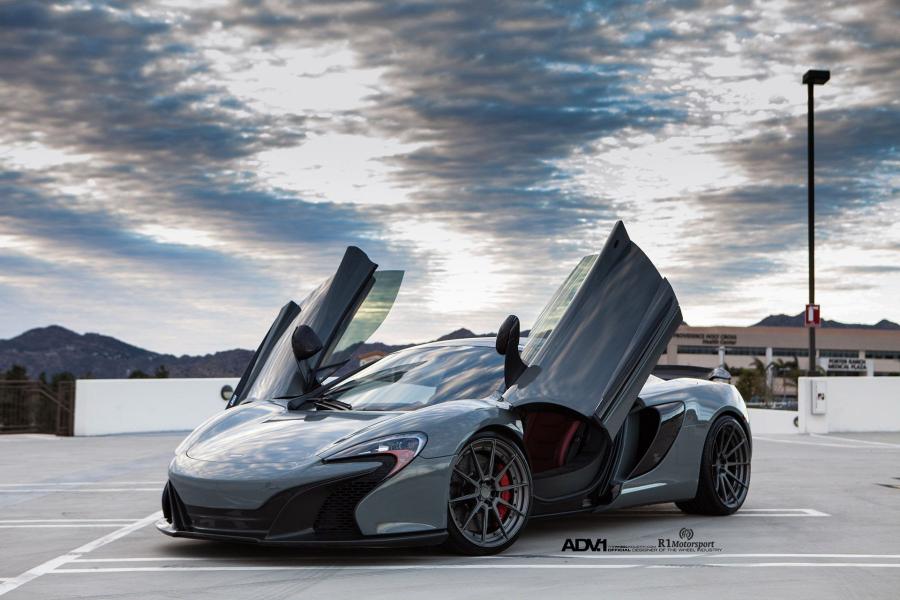McLaren 650S in Grey by R1 Motorsport on ADV.1 Wheels (ADV10 M.V2 CS) '2016